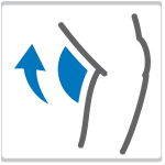 controlul flexiei pe toată amplitudinea