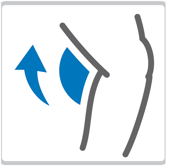 controlul flexiei pe toată amplitudinea