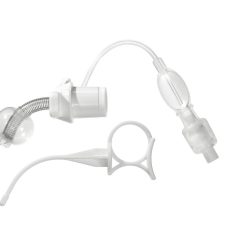 Canulă traheală Tracoe Silcosoft - Neo pentru nou-născuți și sugari, nefenestrată, cu ranforsare spiralată (flexo-metalică) și balonaș H2O