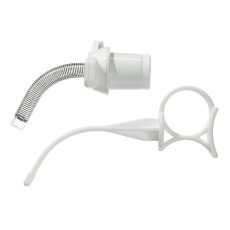 Canulă traheală Tracoe Silcosoft Ped pentru copii, nefenestrată, cu ranforsare spiralată (flexo-metalică) și inel obturator