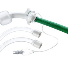 Canulă traheală Tracoe Twist nefenestrată cu două canule interne (mandrene), Tub P premontat și balonaș (manșetă)