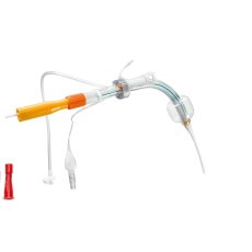 Canulă traheală Tracoe Vario XL nefenestrată, cu linie de aspirație subglotică, Tub P premontat și balonaș (manșetă)