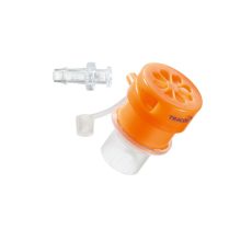 Valvă fonatorie cu port de conectare la oxigen portocaliu